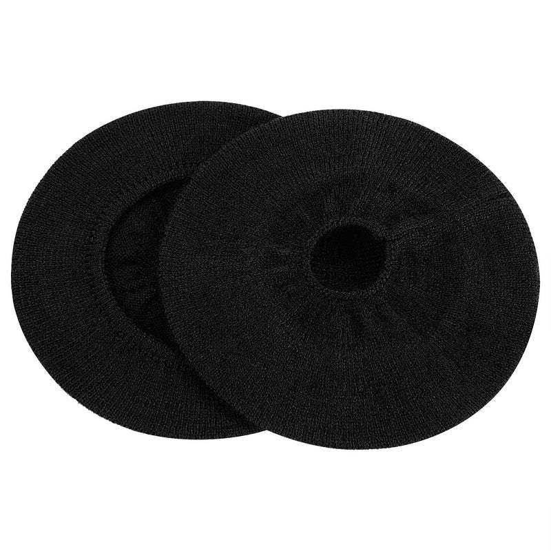 JARMOR Earpads Sweater Cover Protectors with Stretchable Knit Fabric for Beats Studio 3/2 Bose QC35 25 15 Headphones and Other Headsets with 3-4 Inch Ear Cushions [ 2 Pairs ] (White) - Image 5